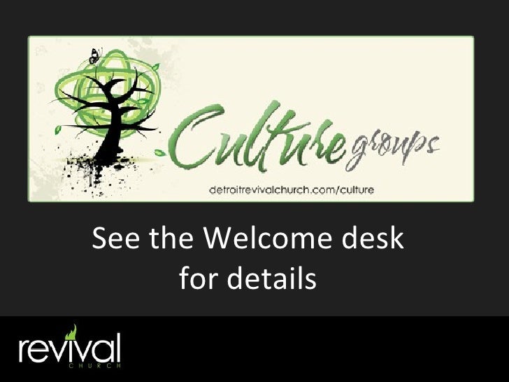 church revival announcements
