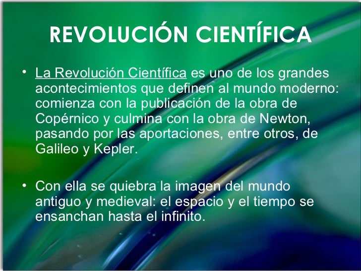 Revolución Científica