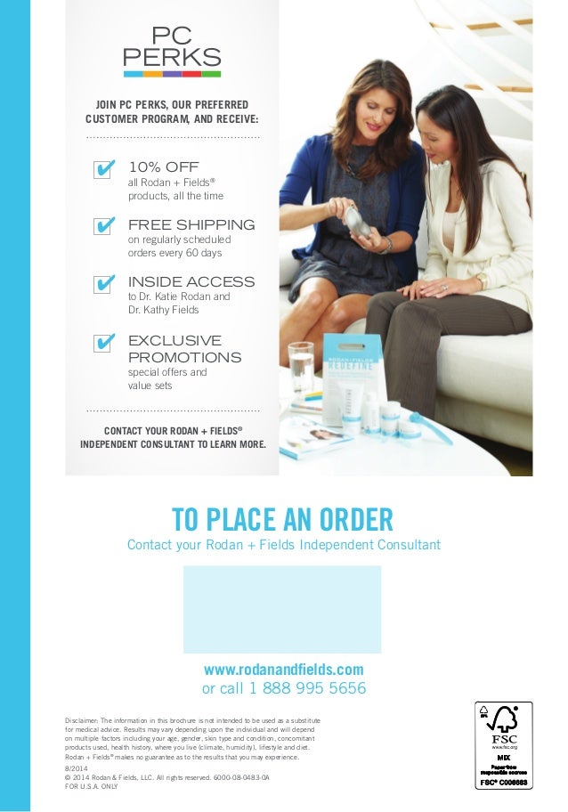 rodan and fields usa product catalog featuring acute care 2014 rodan and fields product catalog