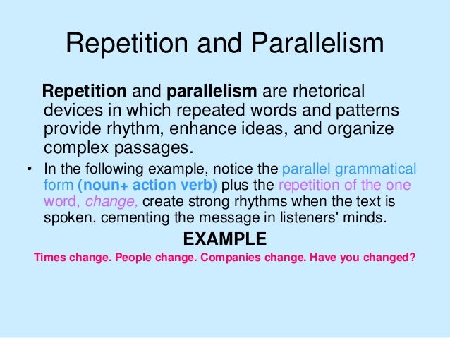 Rhetorical Devices In Essays
