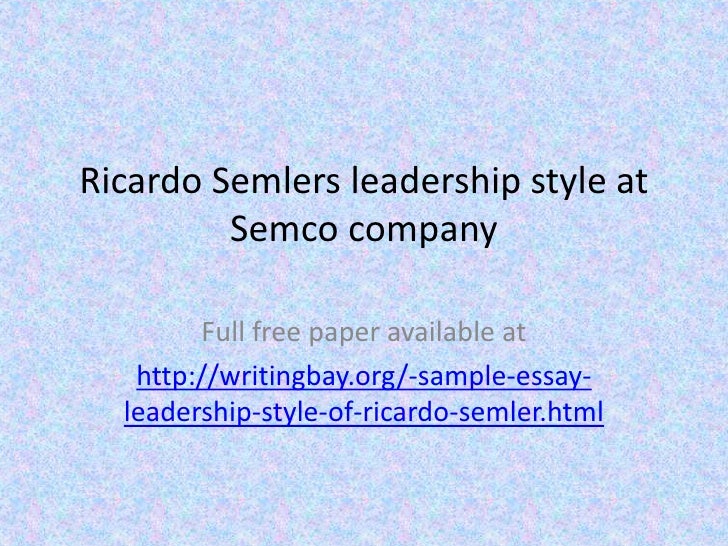 Leadership Essay Introduction