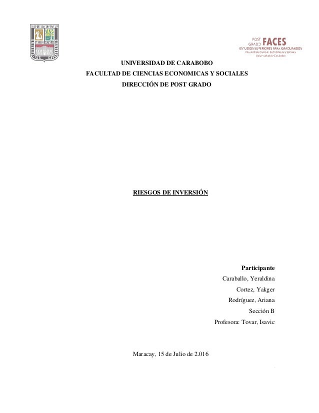 UNIVERSIDAD CARABOBO AREA POST GRADO universidad carabobo area post grado: