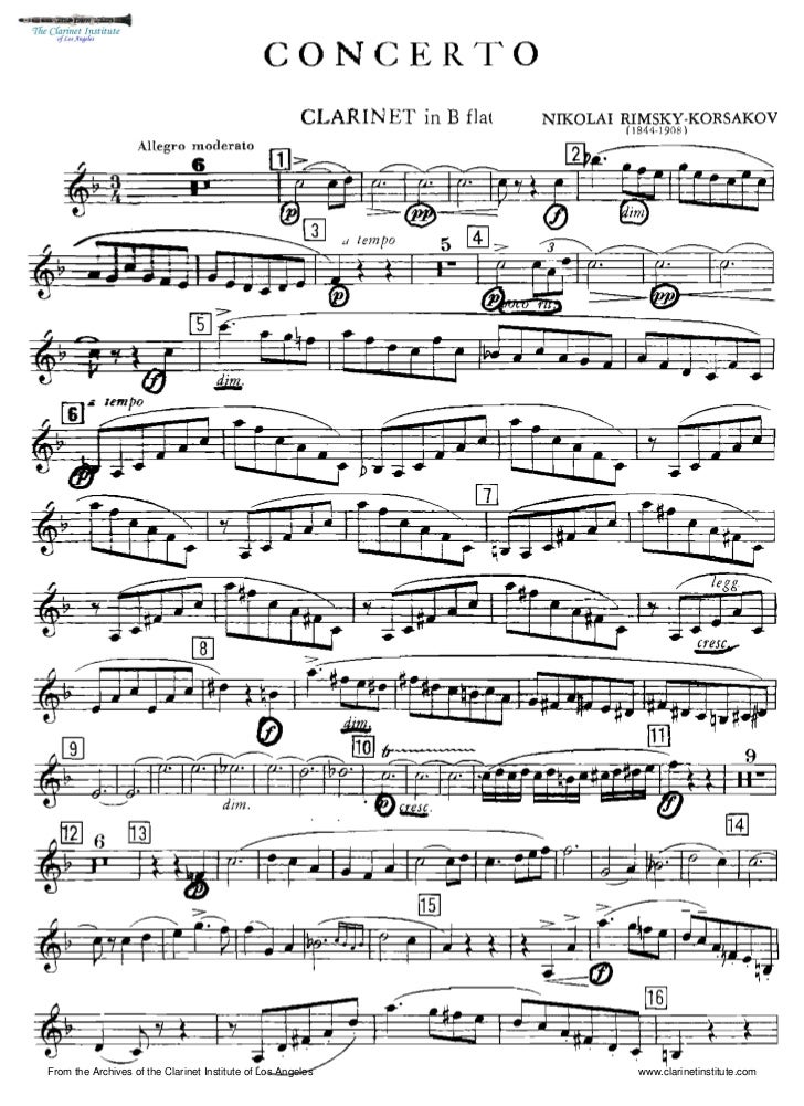 Krommer Clarinet Concerto Pdf