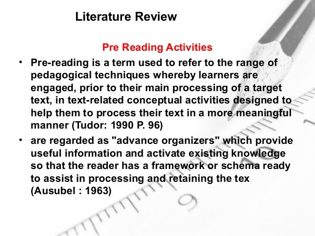 Let s Read Literature Review pdf