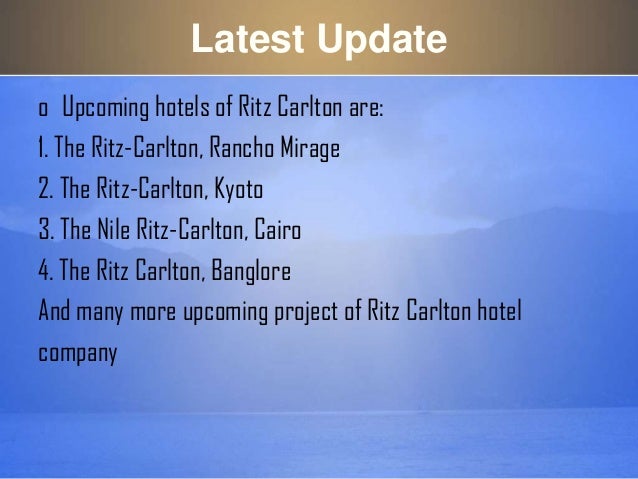 the ritz carlton hotel company It’s been a back-to-our-roots scenario lately at the ritz-carlton hotel company, where herve humler, part of the original executive team that more than. the ritz carlton hotel company It’s been a back-to-our-roots scenario lately at the ritz-carlton hotel company, where herve humler, part of the original executive team that more than.
