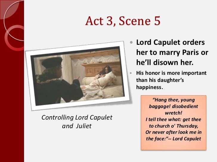 Romeo and juliet scene 3 summary