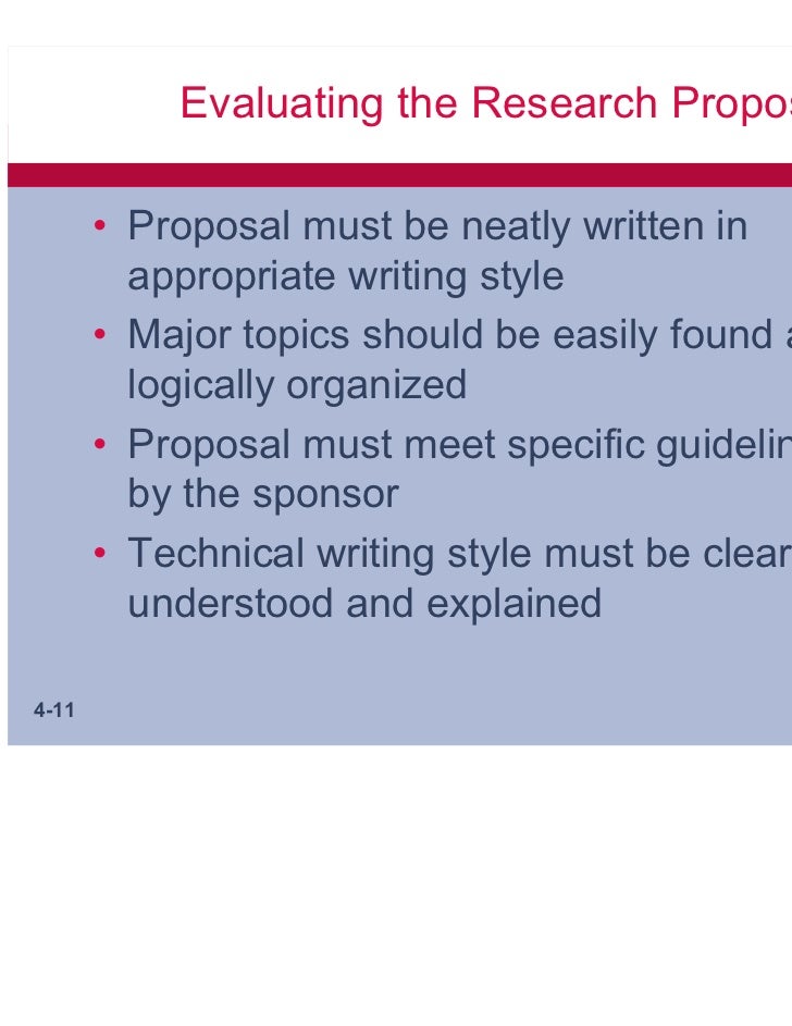 2 Page Research Proposal