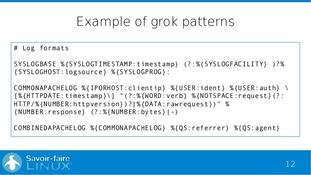 Grok Pattern Exles | analyse openldap logs with elk Grok Pattern Exles | analyse openldap logs with elk