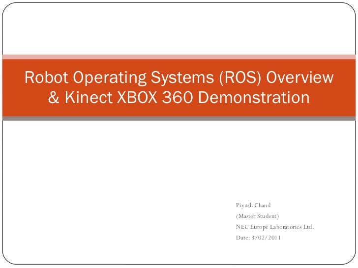 robot operating system ros essay Ros learning resources: this post shows all of the world's existing ros books, including the latest version and different language versions. robot operating system ros essay Ros learning resources: this post shows all of the world's existing ros books, including the latest version and different language versions.