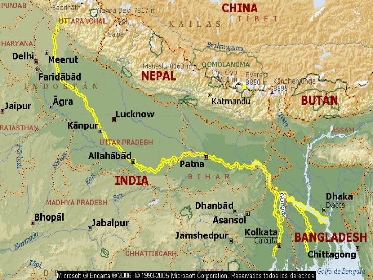 Río Ganges. Río Ganges.