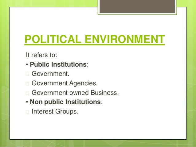 legal and political environment Factors affecting individual's choice of job an individual might be influenced by many factors while choosing a job these factors are divided into wage factors and non wage factors. legal and political environment Factors affecting individual's choice of job an individual might be influenced by many factors while choosing a job these factors are divided into wage factors and non wage factors.