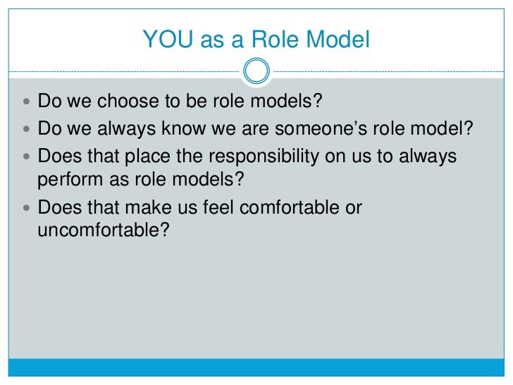 Role Model Essays