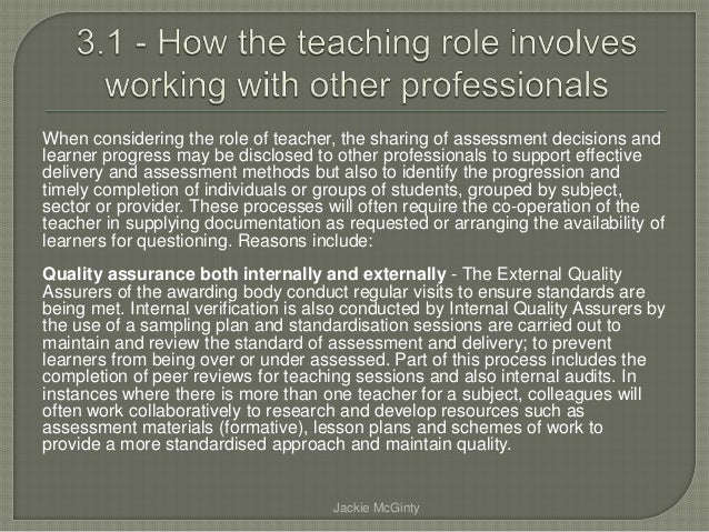 analyse the boundaries between the teaching role and other professional roles analyse the boundaries between the teaching role and other professional roles