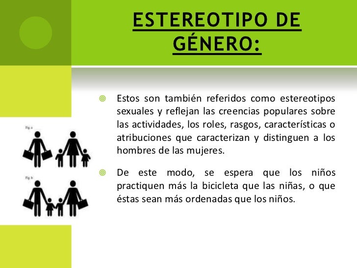 Roles de genero Roles de genero