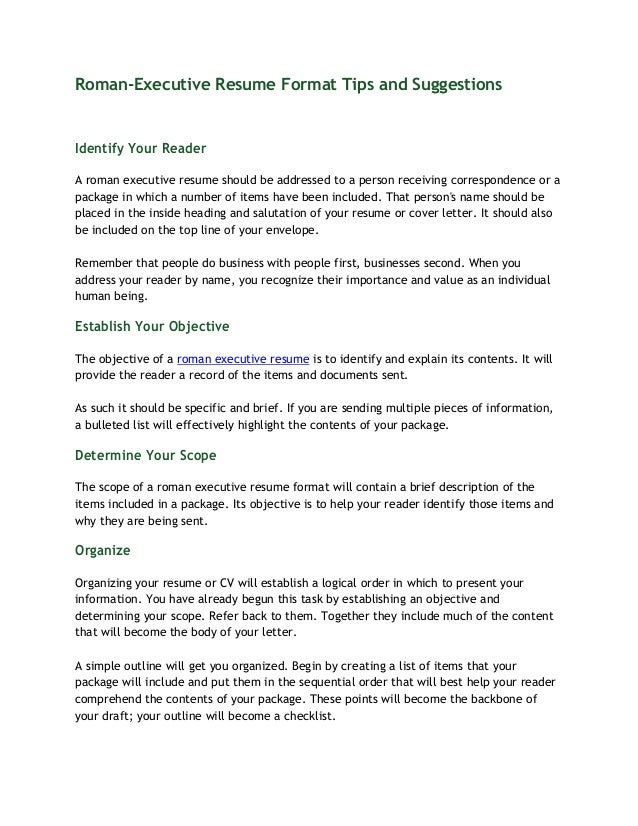 executive resume tips resume format resume format styles executive resume tips resume format resume format styles