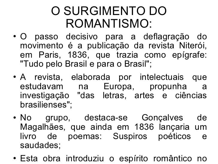 Considere As Afirmações Abaixo Sobre O Romantismo No Brasil