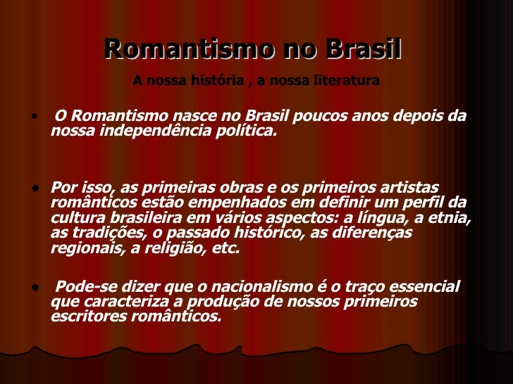Considere As Afirmacoes Abaixo Sobre O Romantismo No Brasil