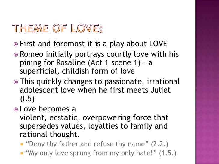 Romeo and juliet courtly love essay