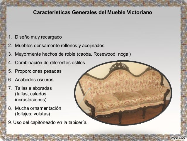 Mueble Romántico inglés victoriano