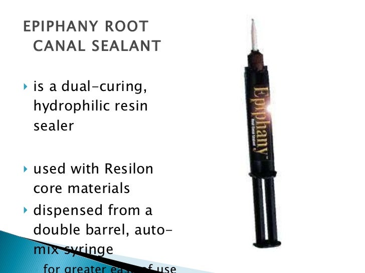 Root canal sealers