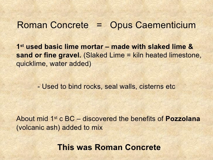 Session no. 2, 2012 Roman Concrete, by Ross Nightingale