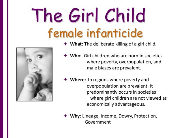 Essay on female infanticide
