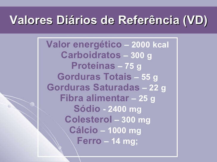 Rotulagem de Alimentos Rotulagem de Alimentos