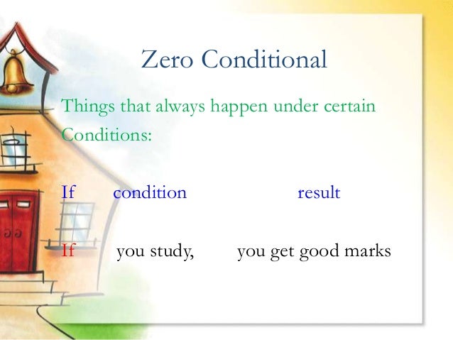 Resultado de imagen de ZERO CONDITIONAL