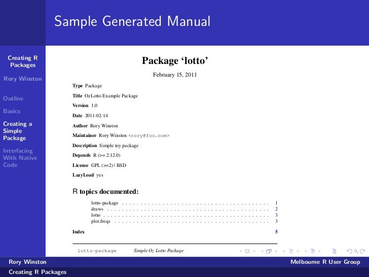 lotto manual