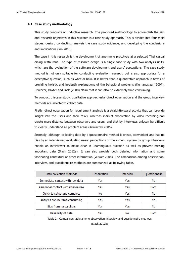 Dissertation Proposal Outline - Academic Coaching & Writing