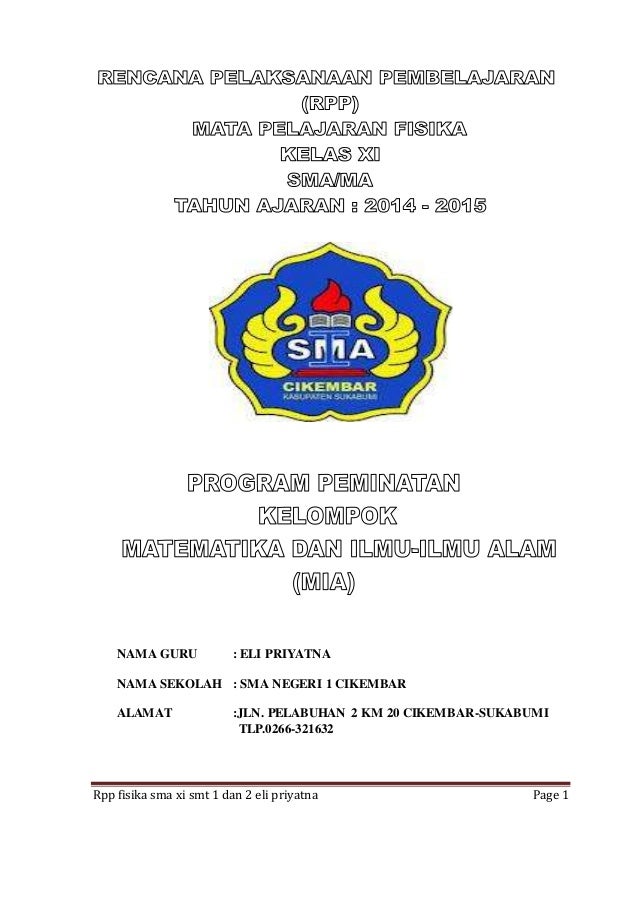 Fisika Xi Sma  Share The Knownledge