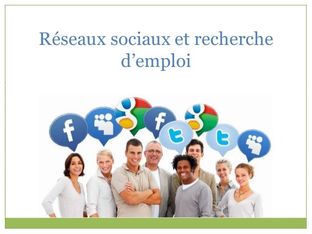 RÃ©seaux sociaux et recherche dâemploi