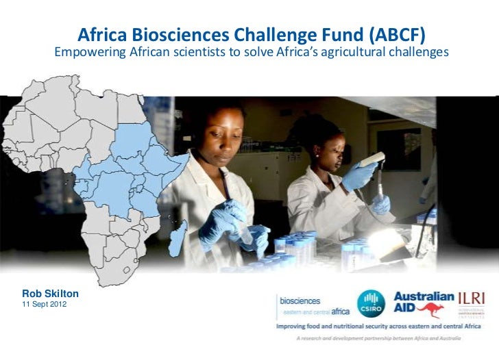 Africa Biosciences Challenge Fund (ABCF) : Empowering African scientists to solve Africa’s agricultural challenges