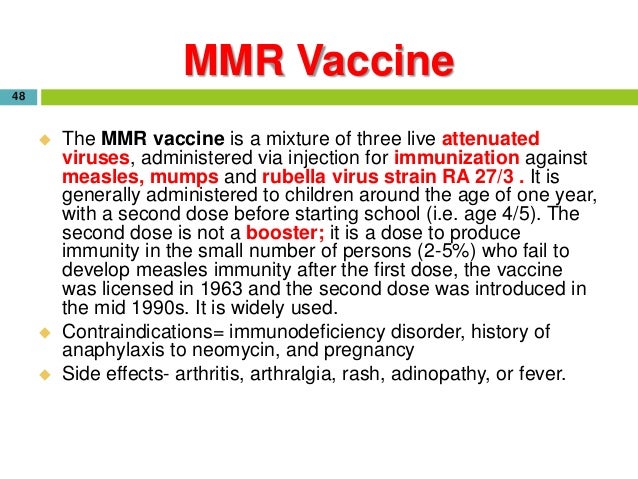 Mmr Vaccine Side Effects In Adults 106