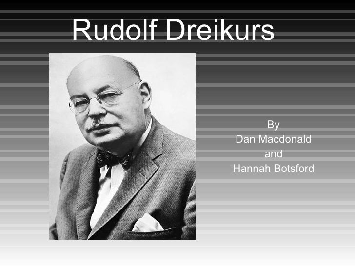 Rudolf Dreikurs - Alchetron, The Free Social Encyclopedia