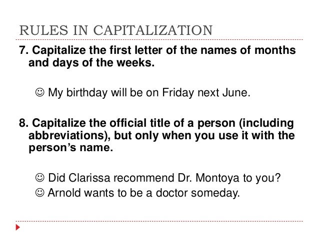 Essay title capitalization