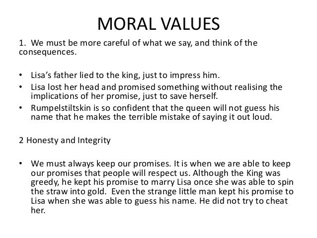 Essays on moral values