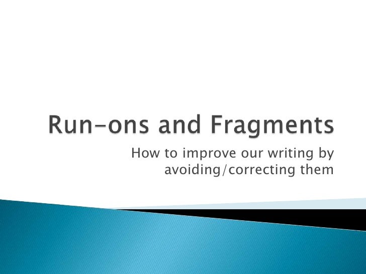 Run On fragment