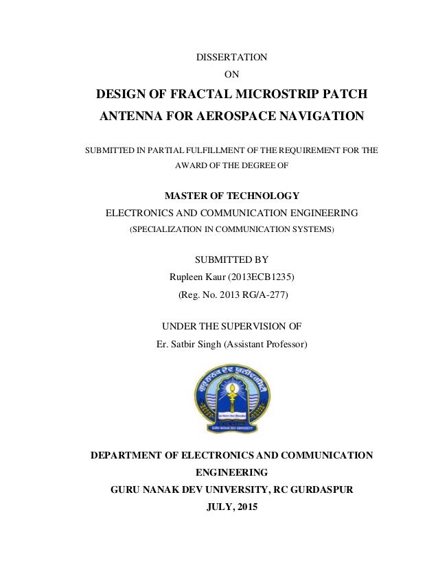 Fractal antenna phd thesis