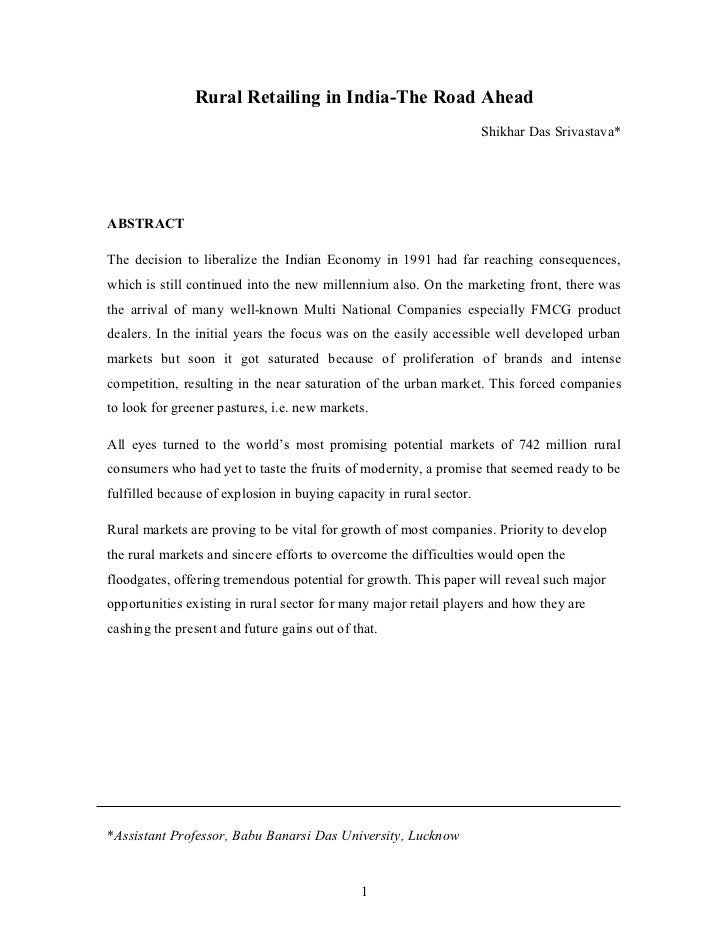 research paper on rural marketing Read this business research paper and over 88,000 other research documents branding in rural market table of contents table of. research paper on rural marketing Read this business research paper and over 88,000 other research documents branding in rural market table of contents table of.