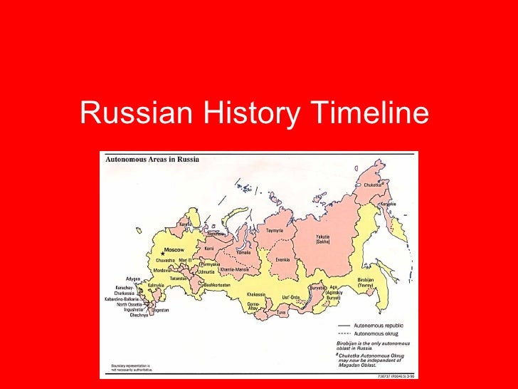 Timeline Of Russian History As 106