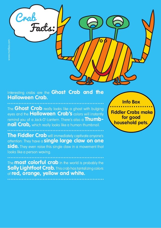 Crab facts