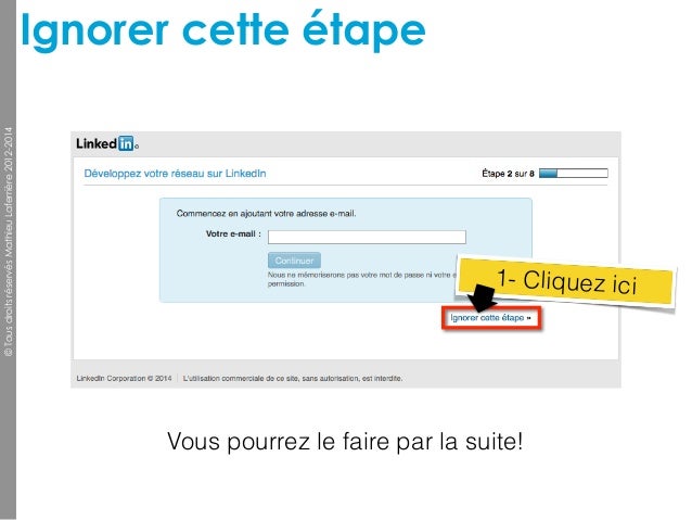Comment s’inscrire sur Linkedin 5