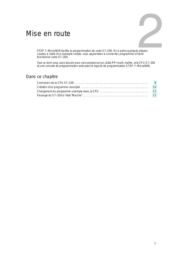 exemple de programme de step 7 micro win