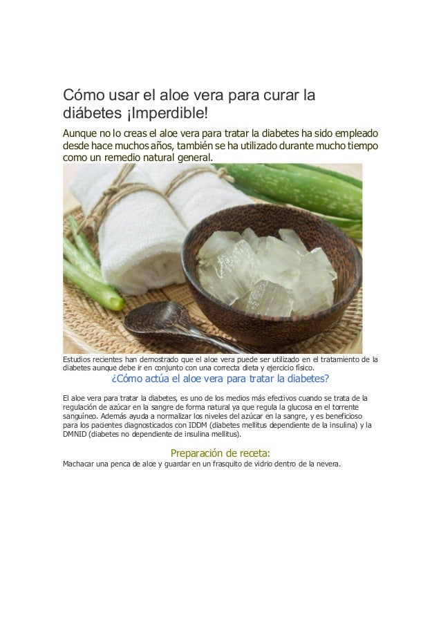 Sabila aloe vera para la diabetes. Sabila aloe vera para la diabetes.