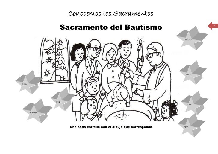 Conocemos los Sacramentos
                          Sacramento del Bautismo                                              6...