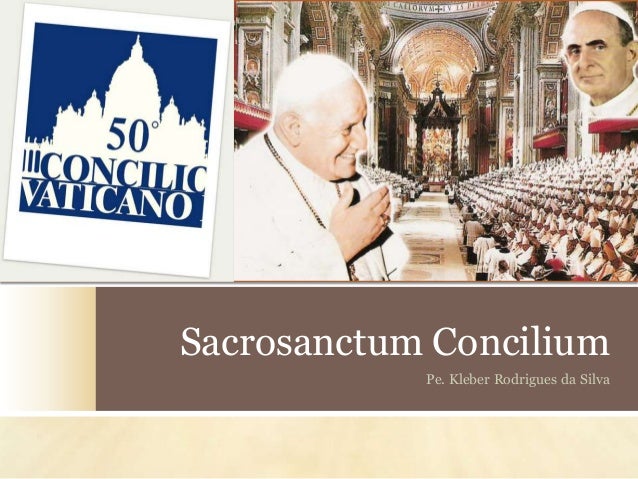Resultado de imagem para Sacrosanctum concilium