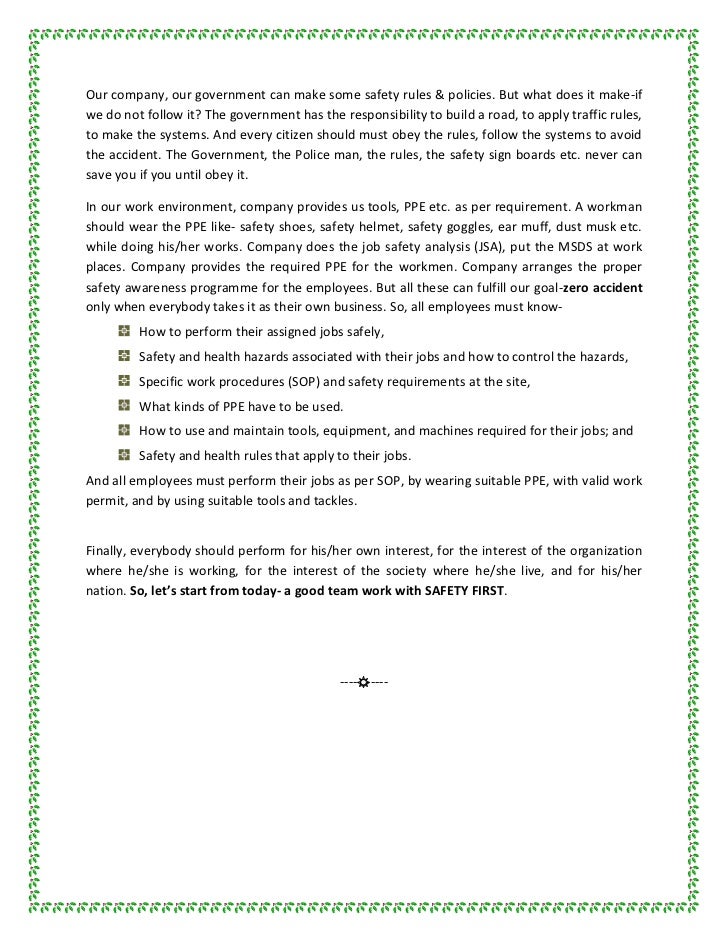 Thesis For Compare Contrast Essay Essay On Road Safety For Children And Students How To Start A Business Essay also Essay Examples For High School Essay Road Safety My Responsibility College Essay Papers