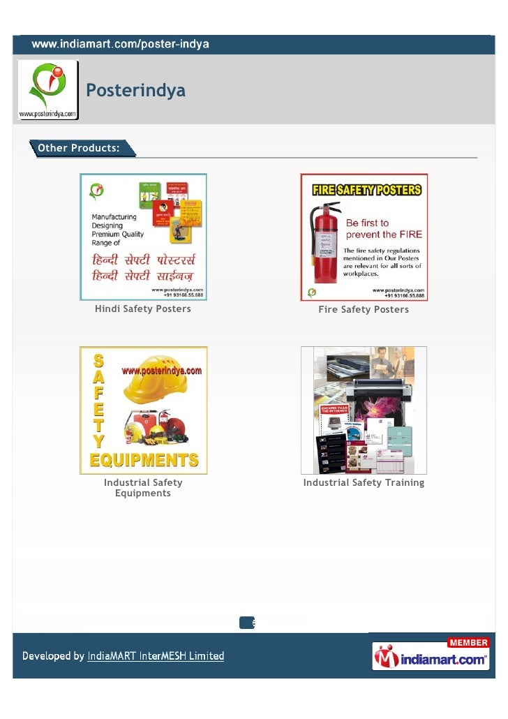 Safety Posters - Posterindya