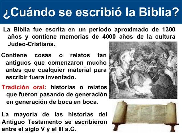 Las Sagradas Escrituras